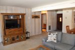 Mammoth Condo Rental Sunrise 16 - Living Room with Flat Screen TV